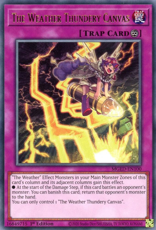 The Weather Thundery Canvas - Maximum Gold: El Dorado (MGED)