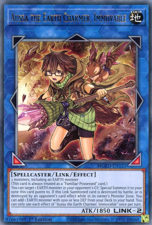 Aussa the Earth Charmer, Immovable - Maximum Gold: El Dorado (MGED)