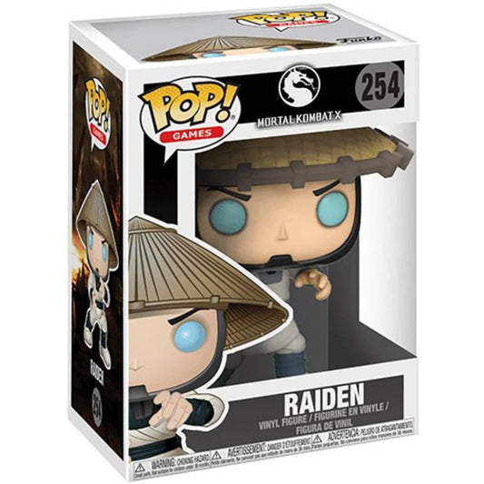 Funko POP! Games: Mortal Kombat X #254 - Raiden + PROTECTOR! (VAULTED)