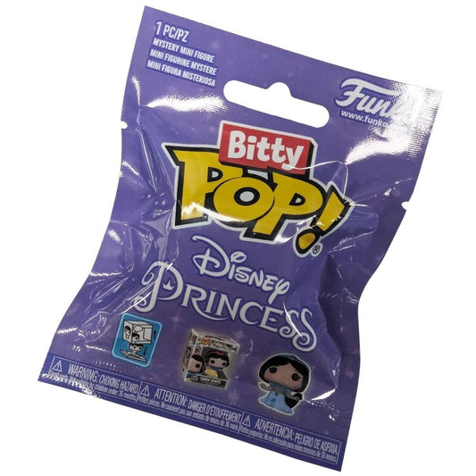 Funko Bitty Pop! Mystery Disney Princess Mini Figure Blind Bag Singles (One Variation Chosen at Random)