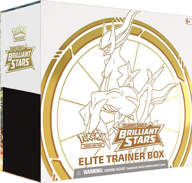 Pokemon TCG! Brilliant Stars Elite Trainer Box - SWSH09: Brilliant Stars (SWSH09)