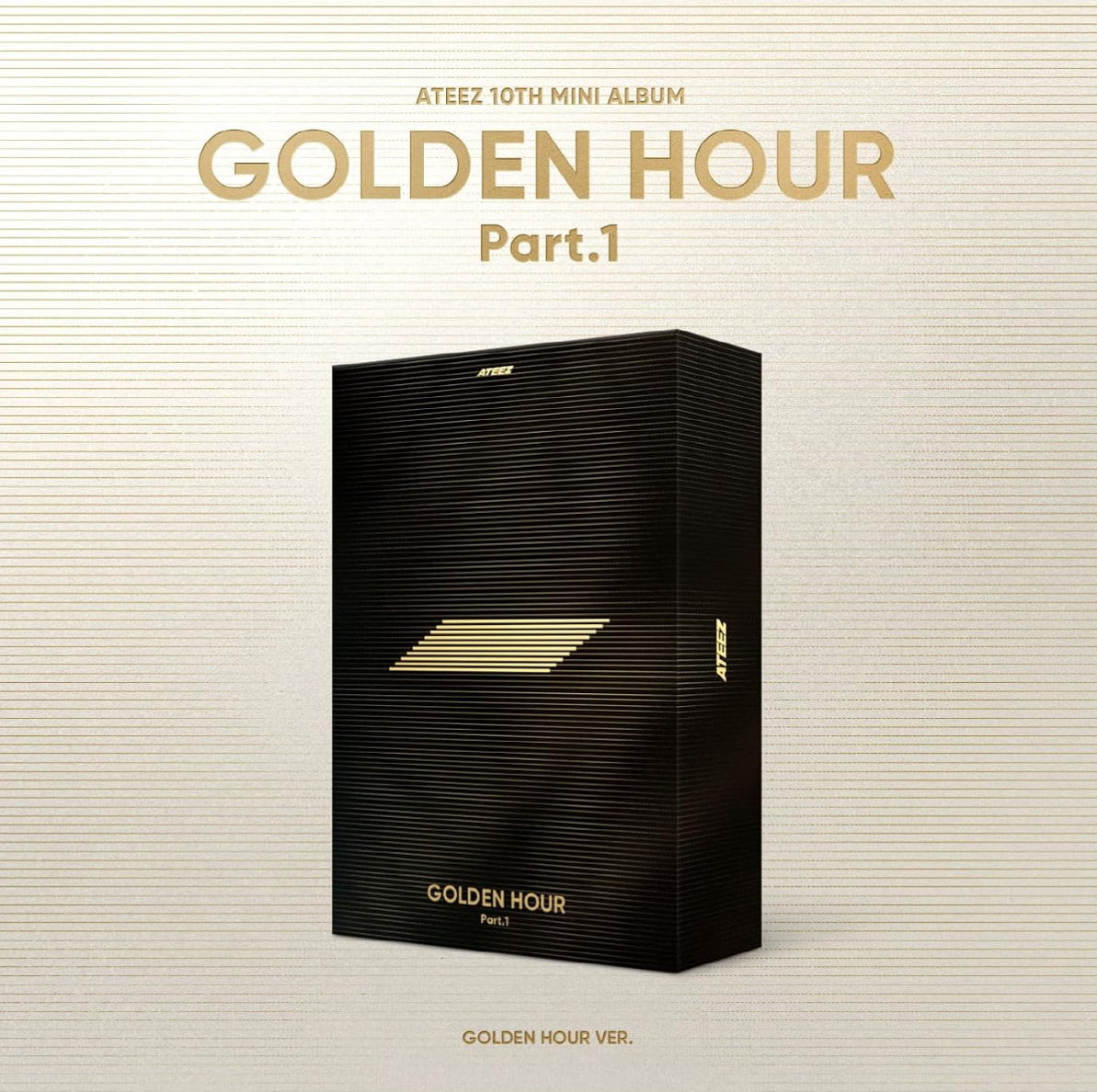K-POP ATEEZ - 10TH MINI ALBUM [GOLDEN HOUR : PART.1] (3 VERSIONS)