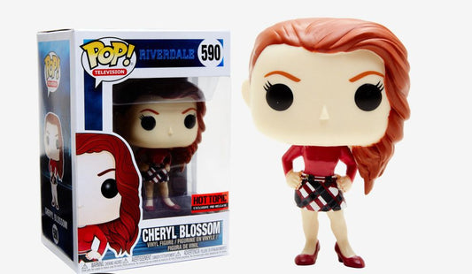 Funko Pop! Riverdale - Cheryl Blossom 590 Hot Topic Exclusive + Free Protector (VAULTED)