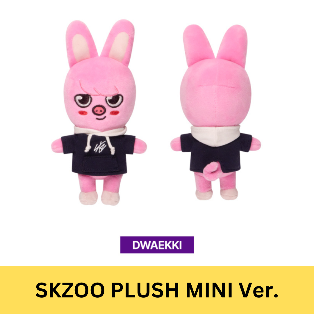 (PRE-ORDER) K-POP STRAY KIDS - SKZOO PLUSH MINI Ver. (SKZOO EVERYWHERE ALL AROUND THE WORLD (8 VERSIONS)