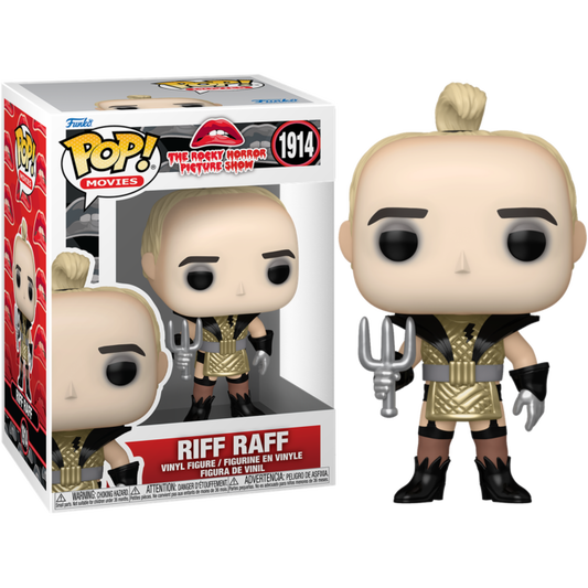 Funko Pop! The Rocky Horror Picture Show : Riff Raff 1914 Figure + Pop Protector