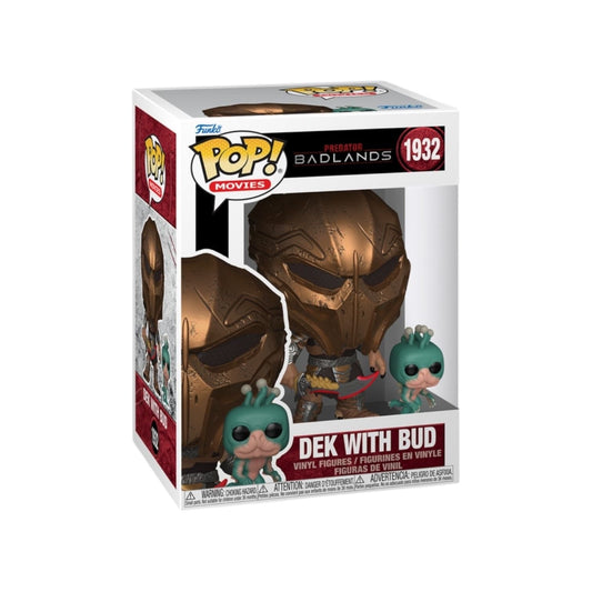 Funko Pop! Predator Badlands - Dek with Bud 1932 Figure + Pop Protector
