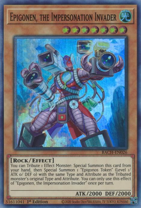 Epigonen, the Impersonation Invader - Battle of Chaos (BACH)