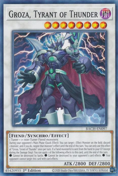 Groza, Tyrant of Thunder - Battle of Chaos (BACH)