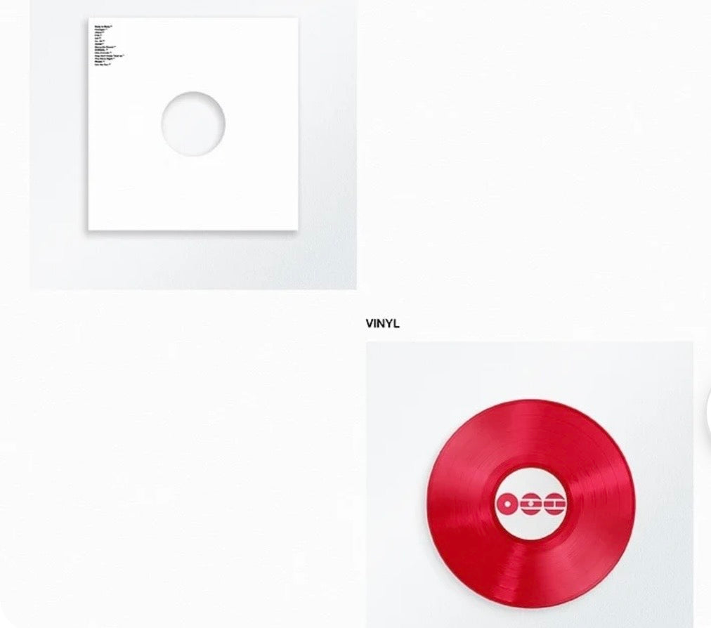 K-POP BTS - ARIRANG (STANDARD VINYL) (GROUP RED VINYL VERSION)