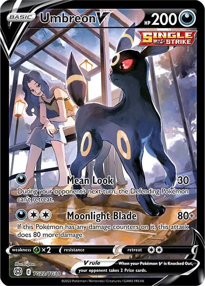 Pokemon TCG! Umbreon V - SWSH09: Brilliant Stars Trainer Gallery (SWSH09:TG)
