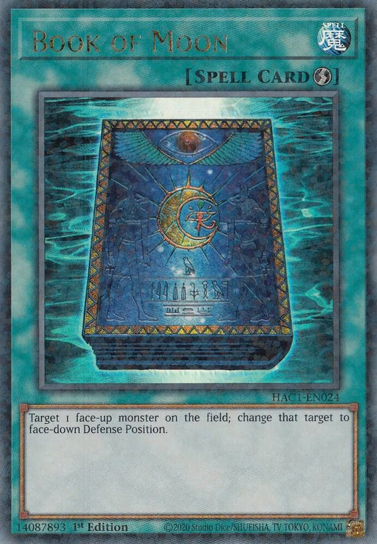 Book of Moon (Duel Terminal) - Hidden Arsenal: Chapter 1 (HAC1)