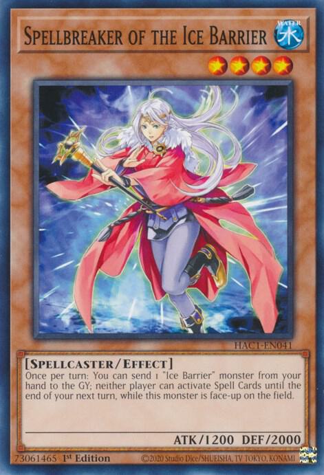 Spellbreaker of the Ice Barrier - Hidden Arsenal: Chapter 1 (HAC1)