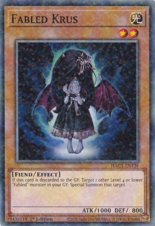 Fabled Krus (Duel Terminal) - Hidden Arsenal: Chapter 1 (HAC1)