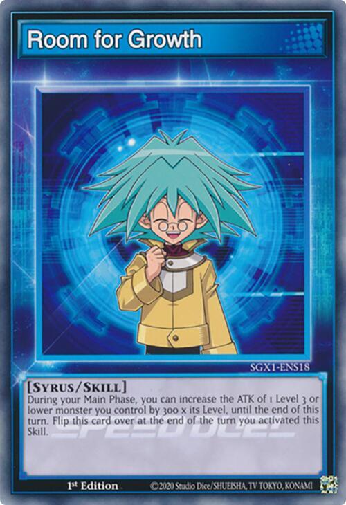 Room for Growth - Speed Duel GX: Duel Academy Box