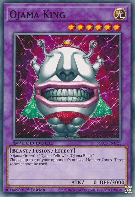 Ojama King - Speed Duel GX: Duel Academy Box