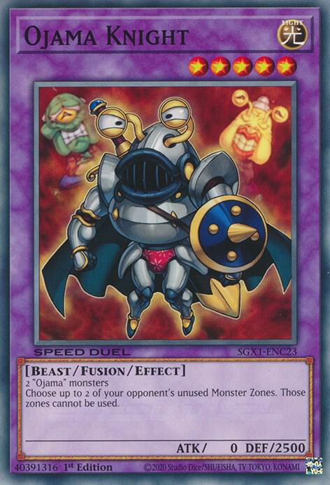 Ojama Knight - Speed Duel GX: Duel Academy Box