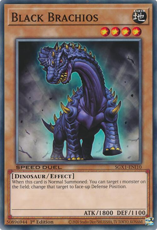 Black Brachios - Speed Duel GX: Duel Academy Box