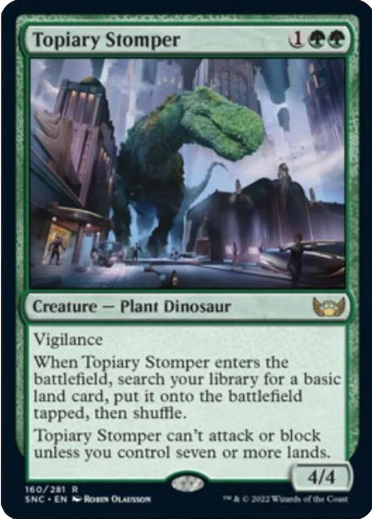 MTG! Topiary Stomper - Streets of New Capenna (SNC)
