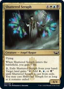 MTG! Shattered Seraph - Streets of New Capenna (SNC)