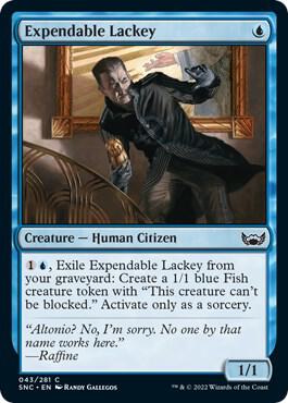 MTG! Expendable Lackey - Streets of New Capenna (SNC)