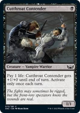 MTG! Cutthroat Contender - Streets of New Capenna (SNC)