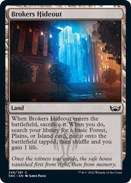 MTG! Brokers Hideout - Streets of New Capenna (SNC)