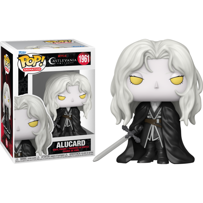 Funko Pop! Netflix Castlevania Nocturne : Alucard 1961 + Pop Protector