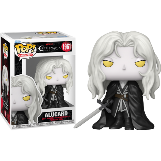 Funko Pop! Netflix Castlevania Nocturne : Alucard 1961 + Pop Protector