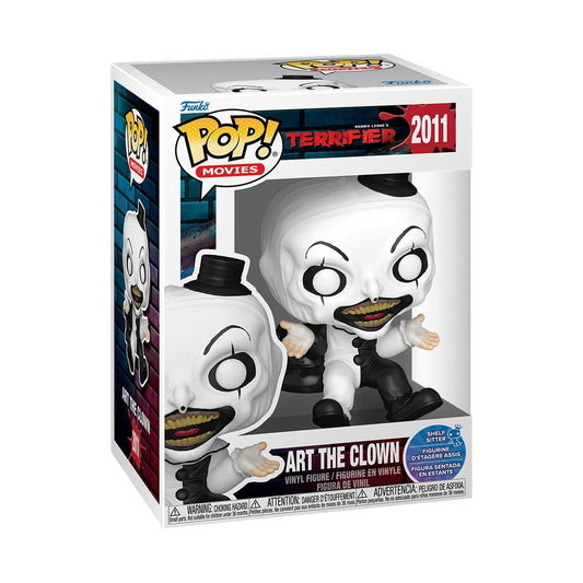 Funko Pop! Terrifier - Art The Clown 2011 Shelf Sitter Figure + Pop Protector