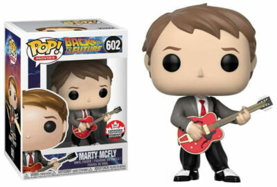 Funko Pop! Back to The Future Marty McFly 602 Funko 2018 Canadian Convention Exclusive + Free Protector