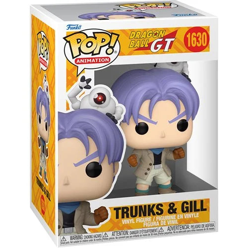 Funko Pop! Dragon Ball GT Trunks & Gill 1630 + PoP Protector
