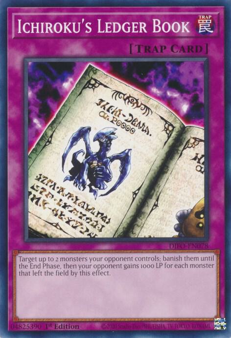 Ichiroku's Ledger Book - Dimension Force (DIFO)