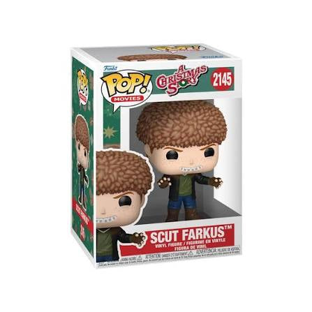 Funko Pop! A Christmas Story - Scut Farkus 2145 Figure + Pop Protector