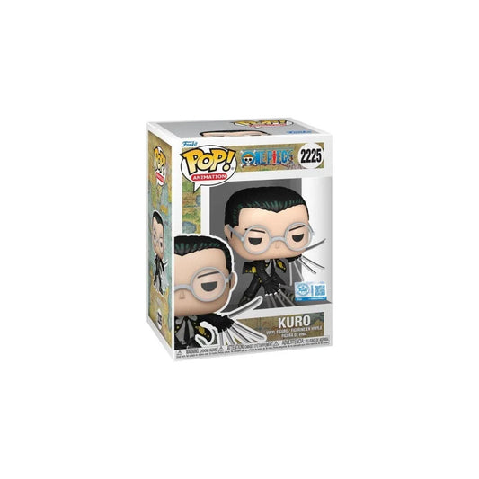 Funko Pop! One Piece - Kuro 2225 Funko Special Edition Figure + Pop Protector