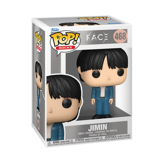 Funko Pop! K-pop BTS Jimin Solo Album FACE Figure 468 + Pop Protector