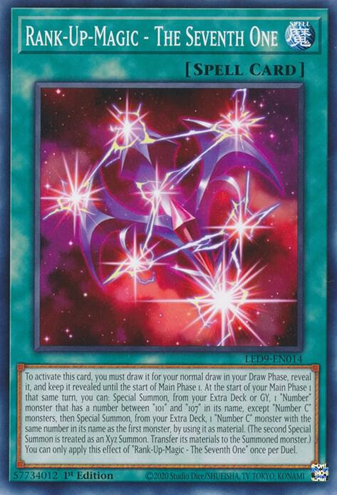 Rank-Up-Magic - The Seventh One - Legendary Duelists: Duels From the Deep (LED9)