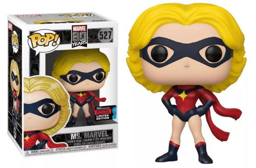 Funko Pop! Marvel 80 Years - Mrs. Marvel 527 Funko 2019 Fall Convention Exclusive (VAULTED) + Free Protector