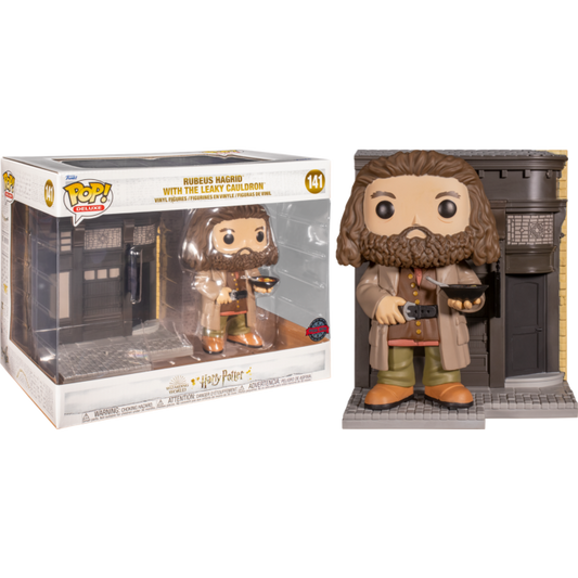 Funko Pop! Harry Potter - Rubeus with the Leaky Cauldron 141 Special Edition Deluxe Figure