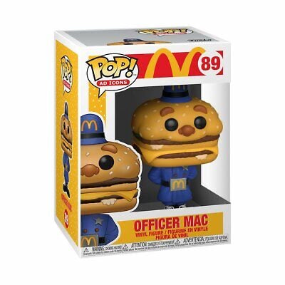 Funko Pop! McDonalds Officer Mac 89 + Free Protector