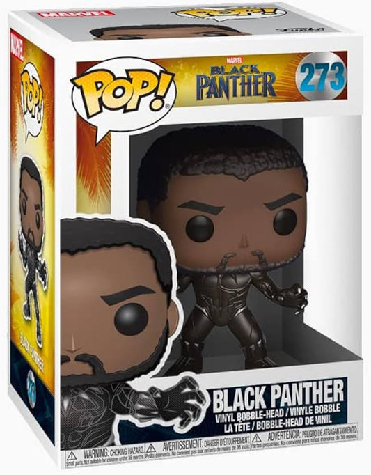 Funko Pop! Marvel Black Panther 273 + Pop Protector