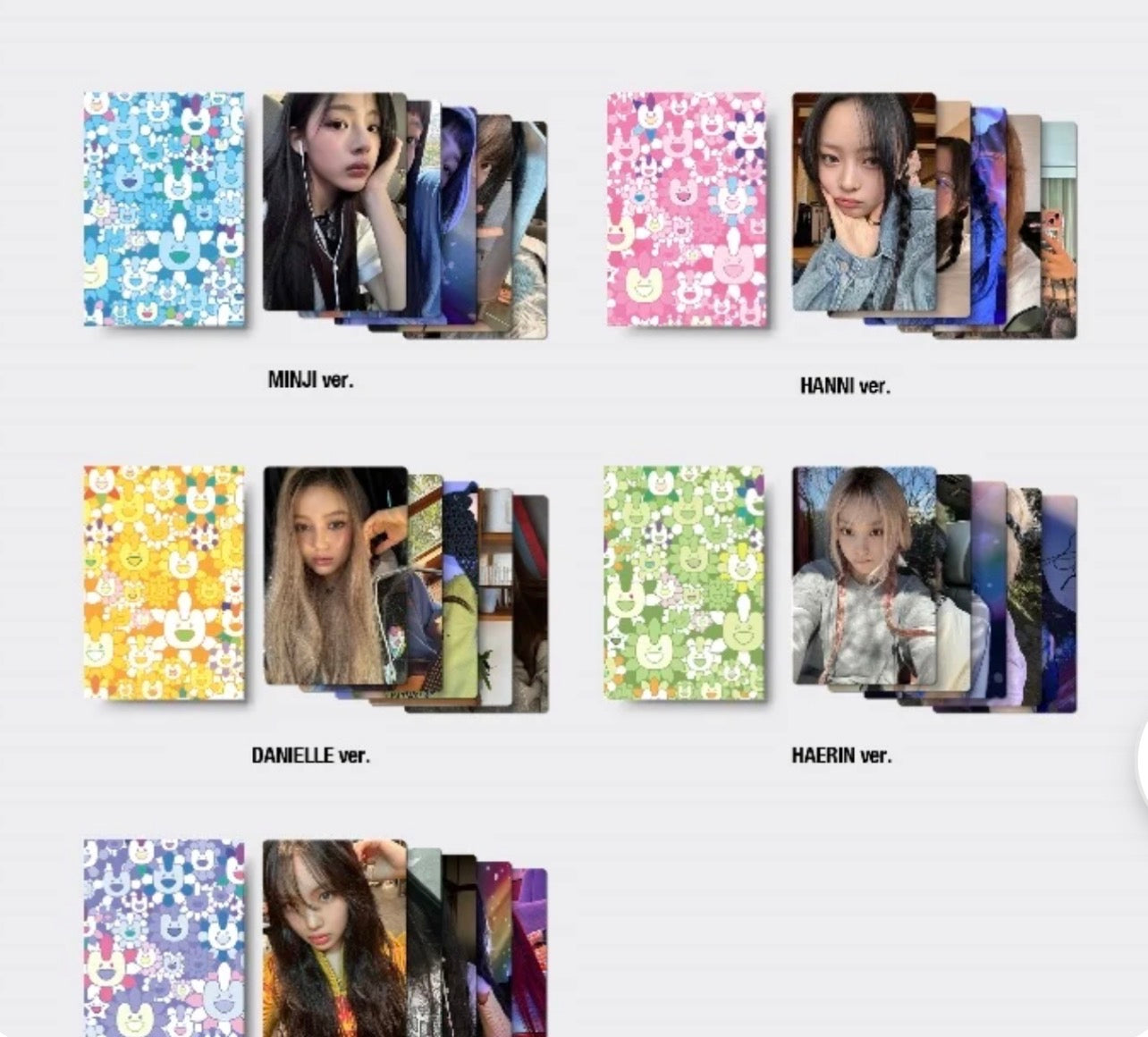 K-POP NEWJEANS - [SUPERNATURAL] NJ X MURAKAMI (CROSS BAG VER.) HYEIN (WHITE VERSION)