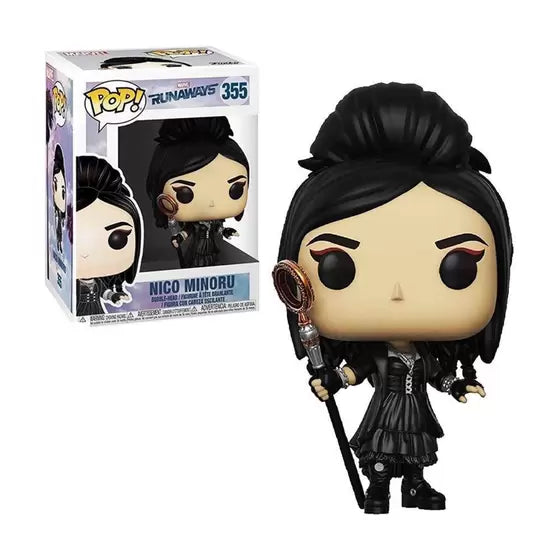 Funko POP! Marvel: Runaways #355 - Nico Minoru + PROTECTOR!