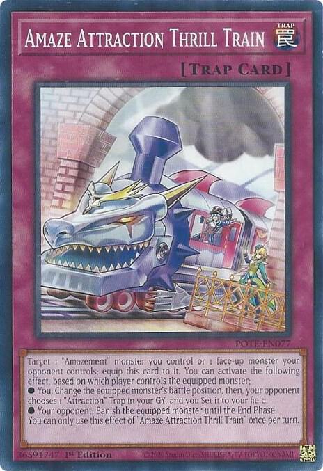 Amaze Attraction Thrill Train - Power of the Elements (POTE)