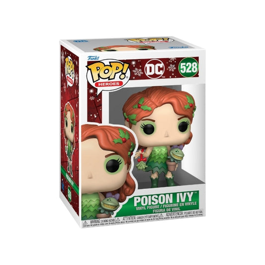 Funko Pop! DC Holiday Edition Poison Ivy 528 + Free Protector