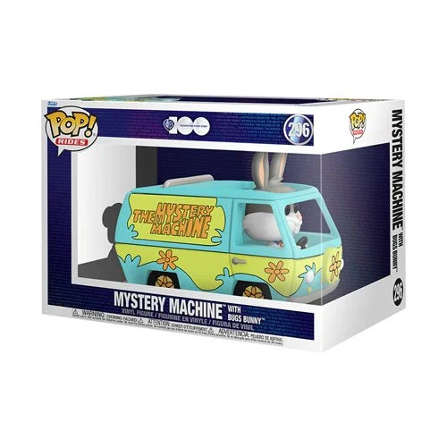 Warner Bros. 100th Anniversary Looney Tunes X Scooby-Doo Mystery Machine with Bugs Bunny Super Deluxe Pop! Ride #296