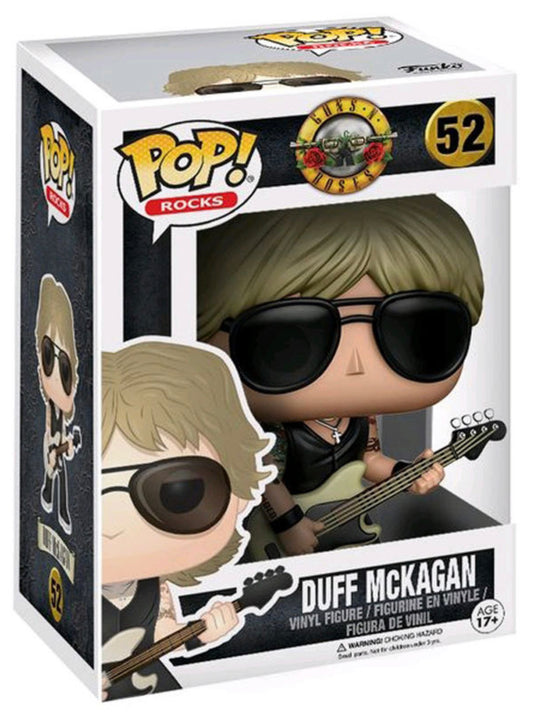 Funko Pop! Guns N Roses - Duff McKagan 52 + Free Protector