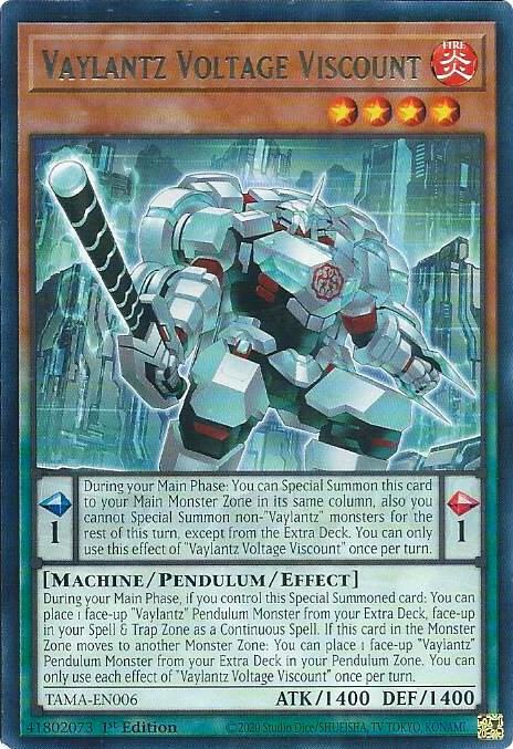 Vaylantz Voltage Viscount - Tactical Masters (TAMA)