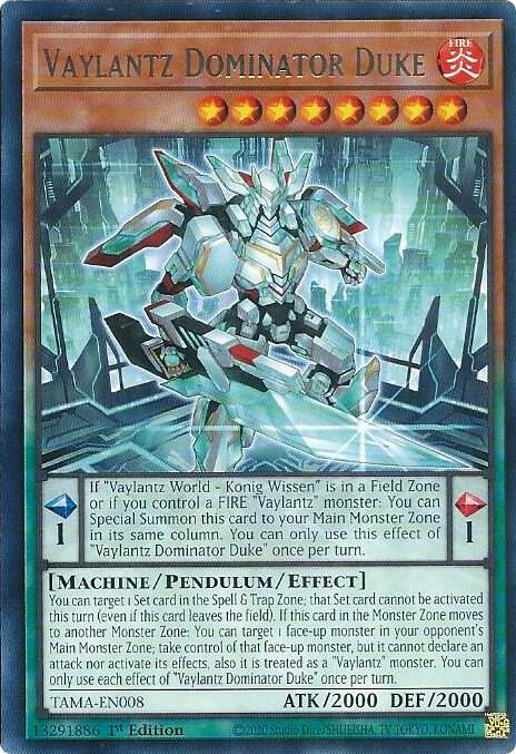 Vaylantz Dominator Duke - Tactical Masters (TAMA)