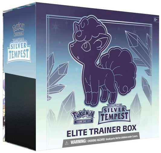 Pokemon TCG! Silver Tempest Elite Trainer Box - SWSH12: Silver Tempest (SWSH12)