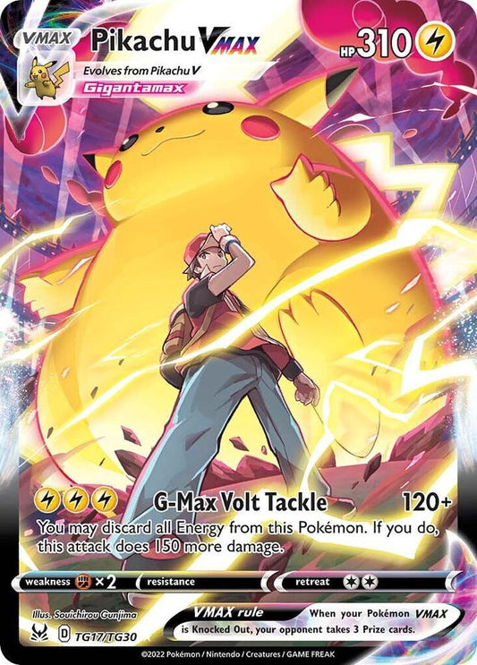 Pokemon TCG! Pikachu VMAX - SWSH11: Lost Origin Trainer Gallery (SWSH11: TG)